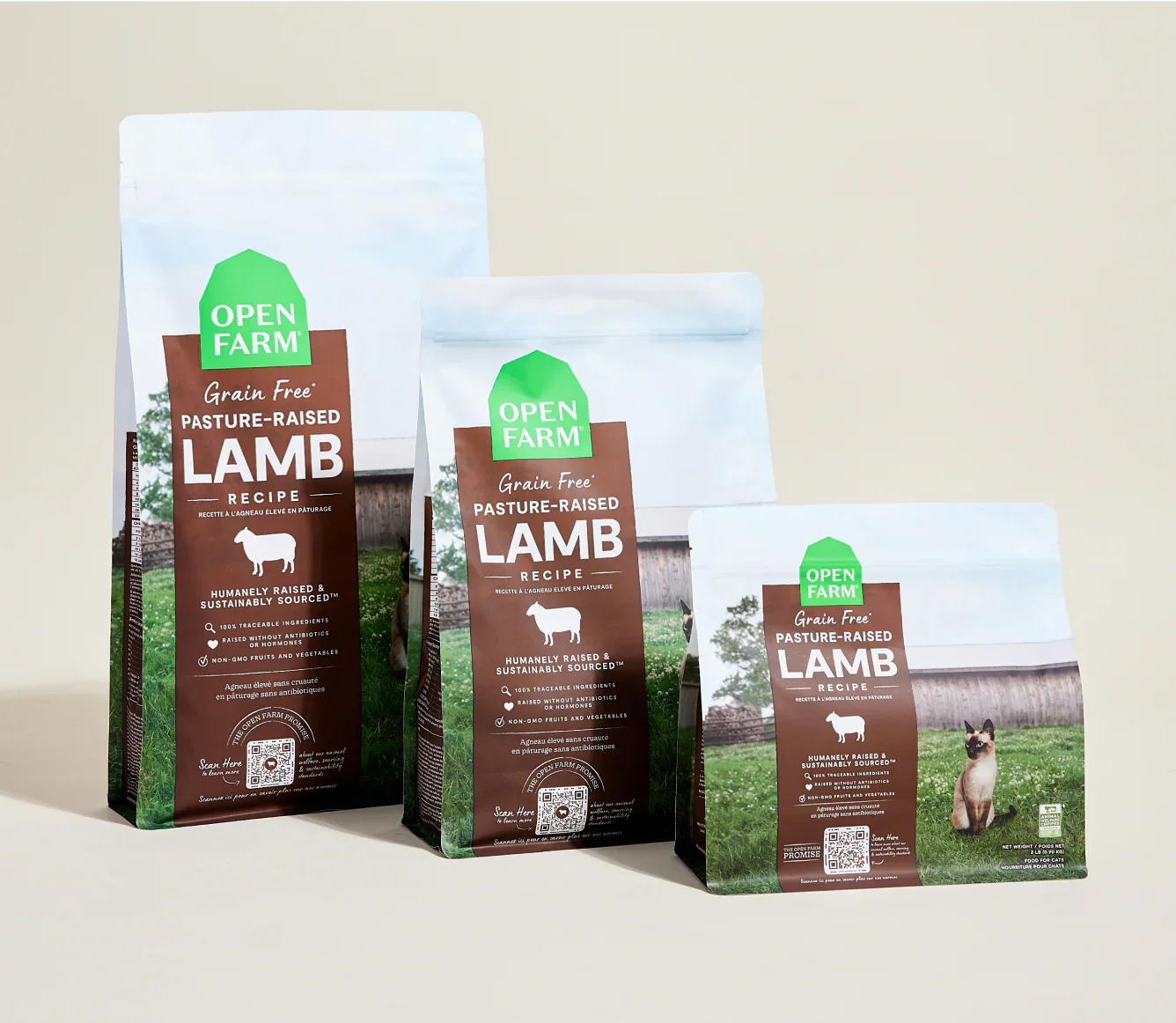 Pasture-Raised Lamb Grain-Free Cat Kibble