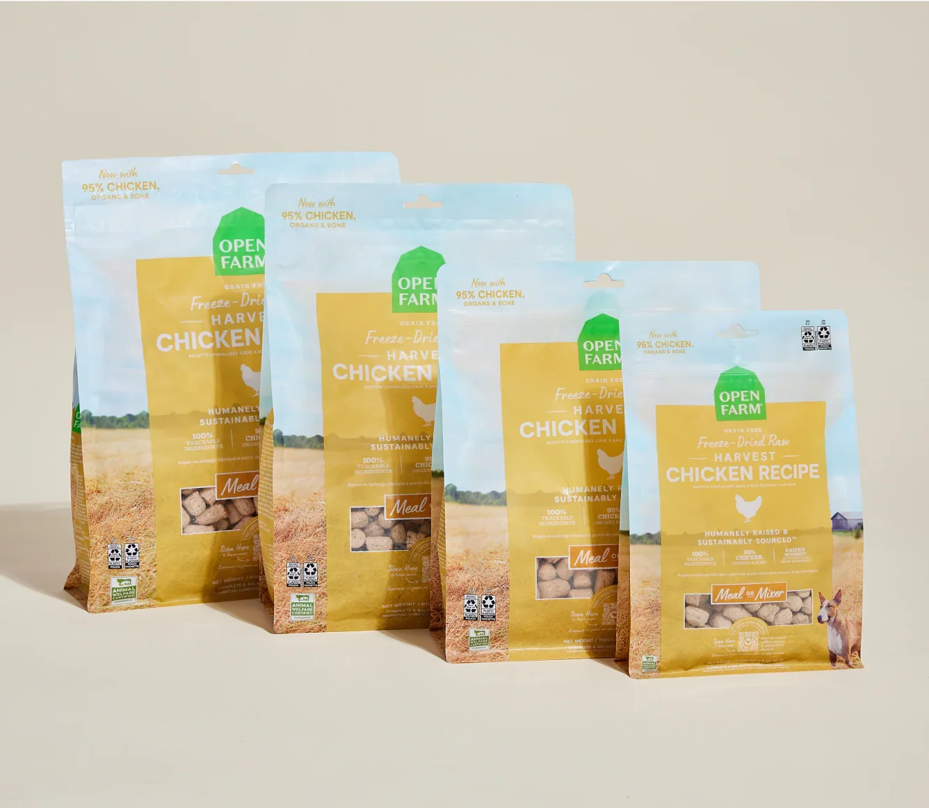 Harvest Chicken Freeze Dried Raw Morsels for Dogs