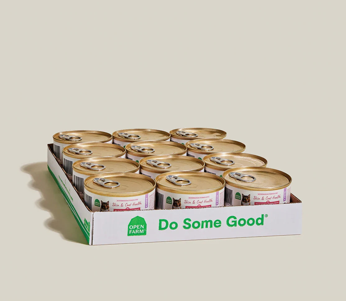 Wild-Caught Salmon Skin & Coat Health Pâté for Cats