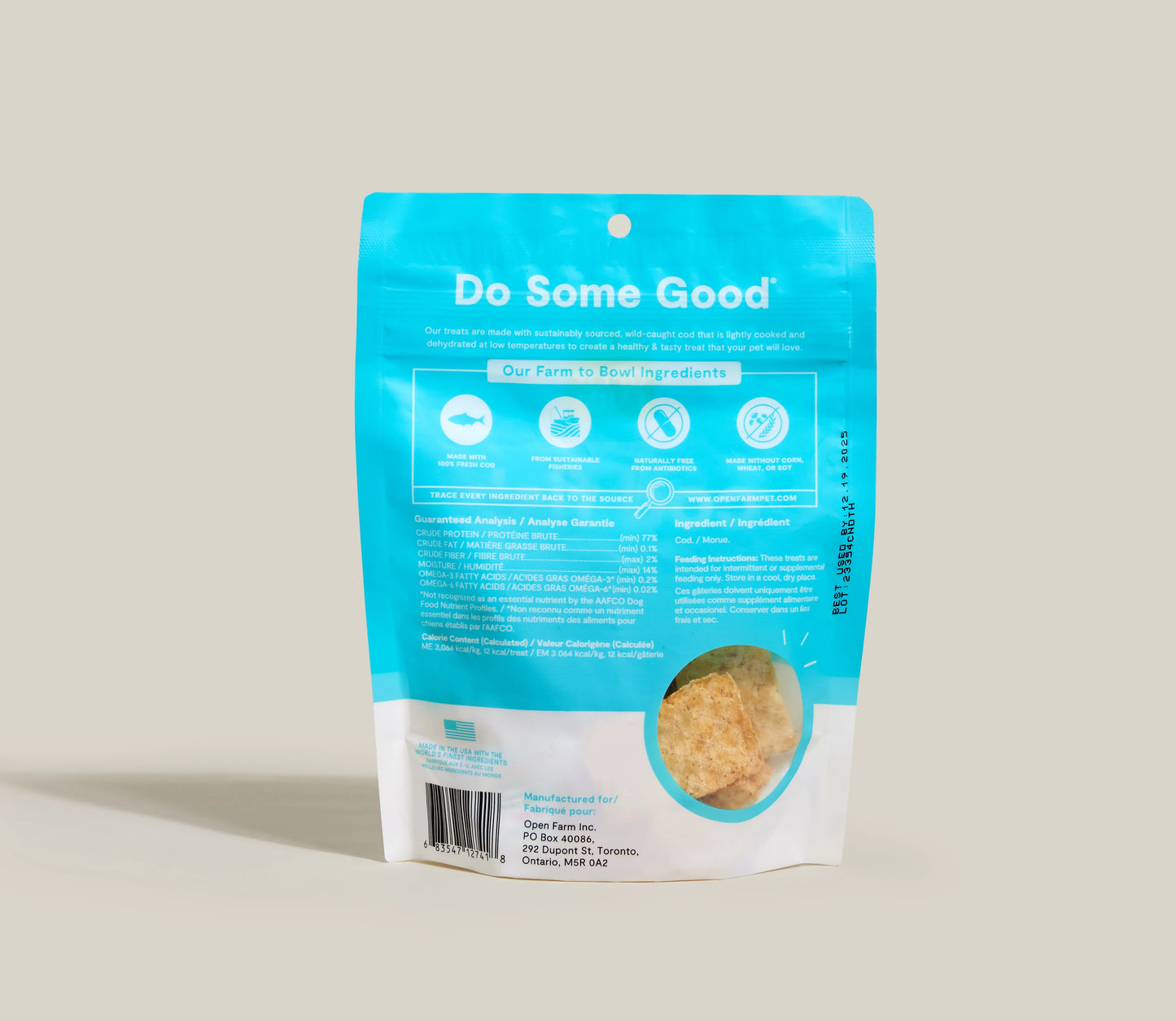 Dehydrated Cod Fish Treats