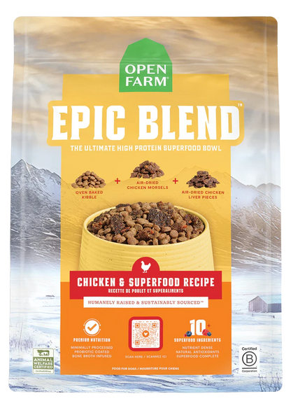 Epic Blend Chicken & Superfood Dry Dog Food