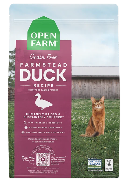Farmstead Duck Grain-Free Cat Kibble
