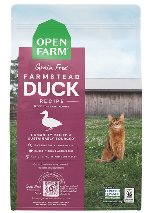 Farmstead Duck Grain-Free Cat Kibble