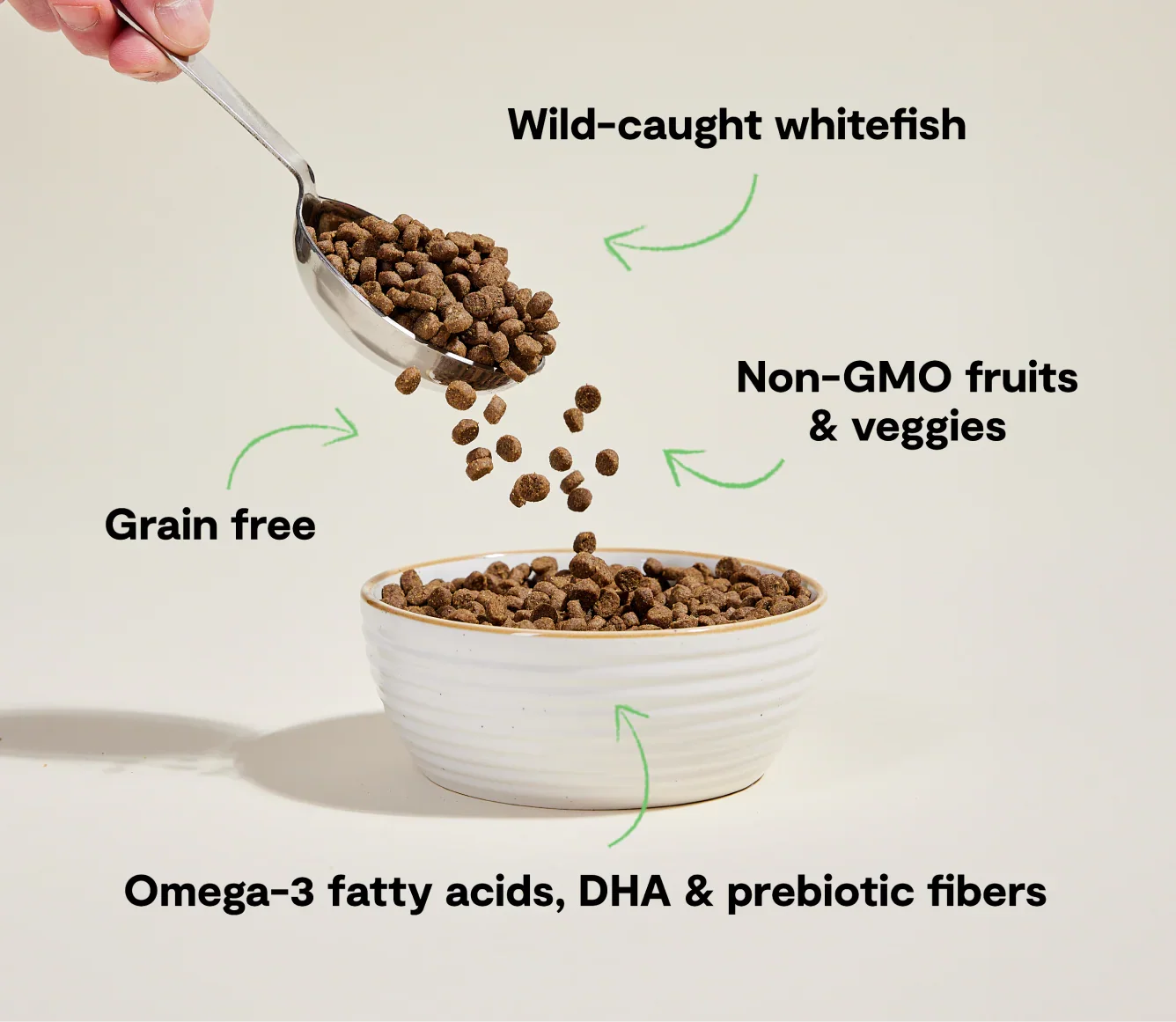 Whitefish Grain-Free Cat Kibble