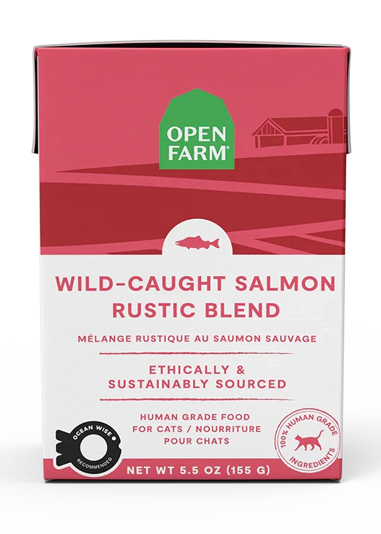 Wild-Caught Salmon Rustic Blend Wet Cat Food