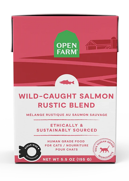 Wild-Caught Salmon Rustic Blend Wet Cat Food