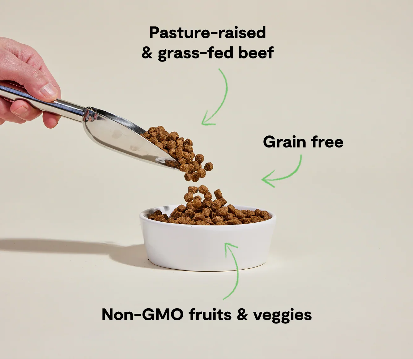 Grass-Fed Beef Grain-Free Dog Kibble