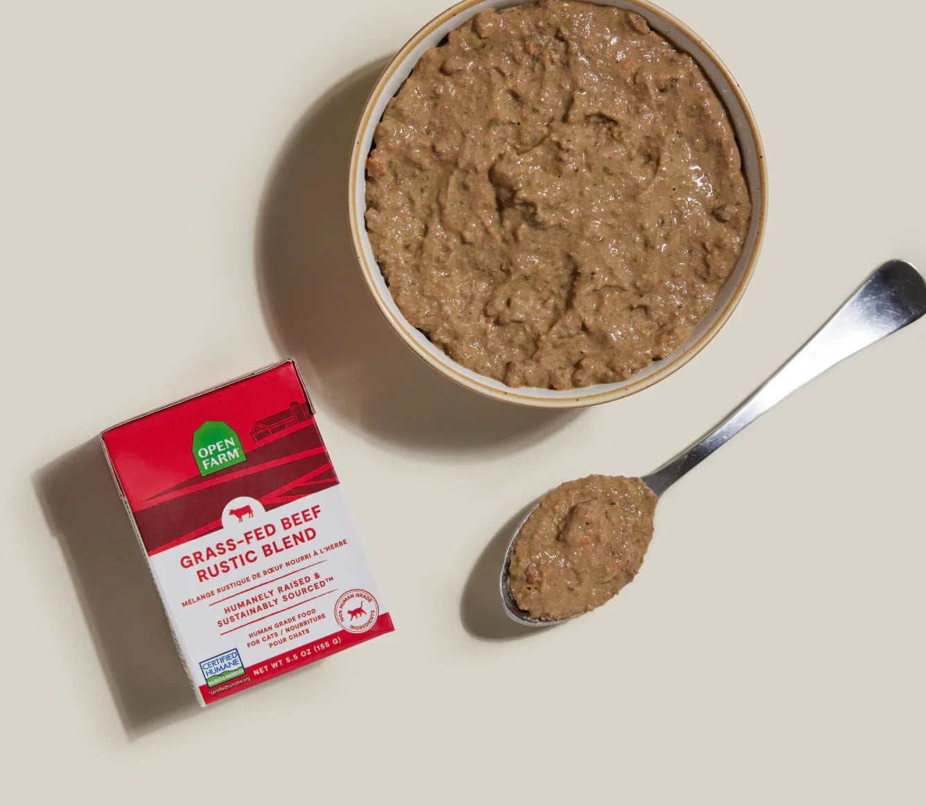 Grass-Fed Beef Rustic Blend Wet Cat Food