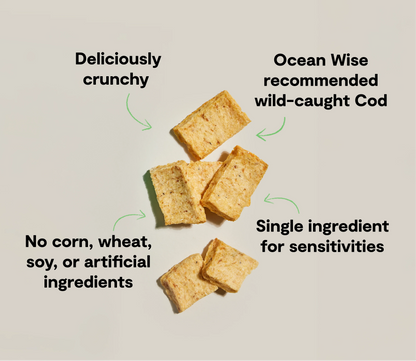 Dehydrated Cod Fish Treats