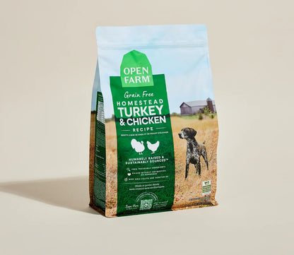 Homestead Turkey & Chicken Grain-Free Dog Kibble