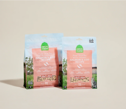 Wild-Caught Salmon & Cod Freeze Dried Raw Morsels for Cats