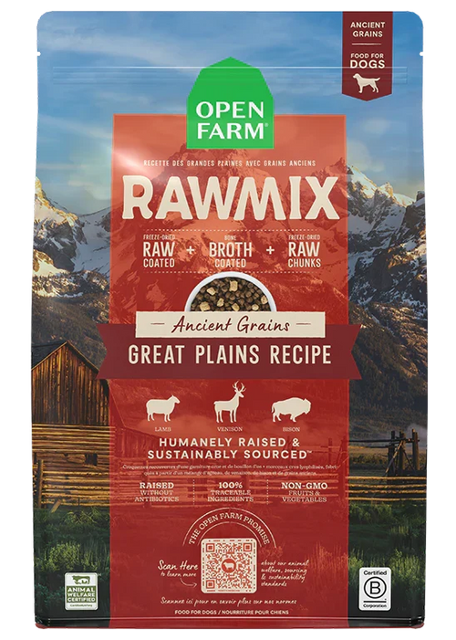 RawMix Great Plains Ancient Grains Dog Kibble