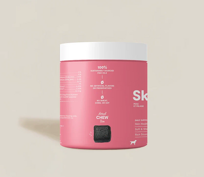Skin & Coat Food Supplement Chews for Dogs