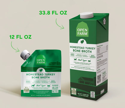 Homestead Turkey Bone Broth for Dogs