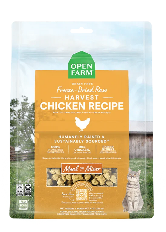 Harvest Chicken Freeze Dried Raw Morsels for Cats