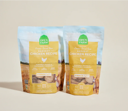Harvest Chicken Freeze Dried Raw Patties for Dogs