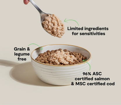 Salmon & Cod Topper for Cats
