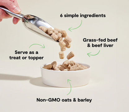 Goodbowl™ Grass-Fed Beef Freeze Dried Raw Morsels for Dogs