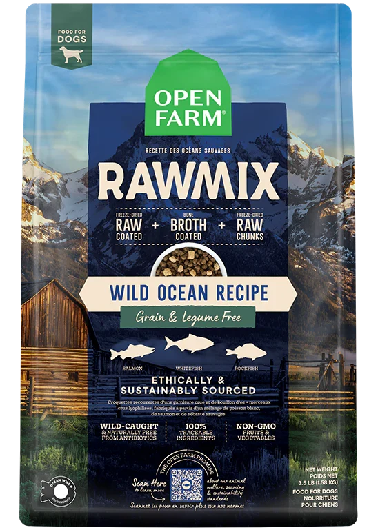 RawMix Wild Ocean Grain-Free Dog Kibble