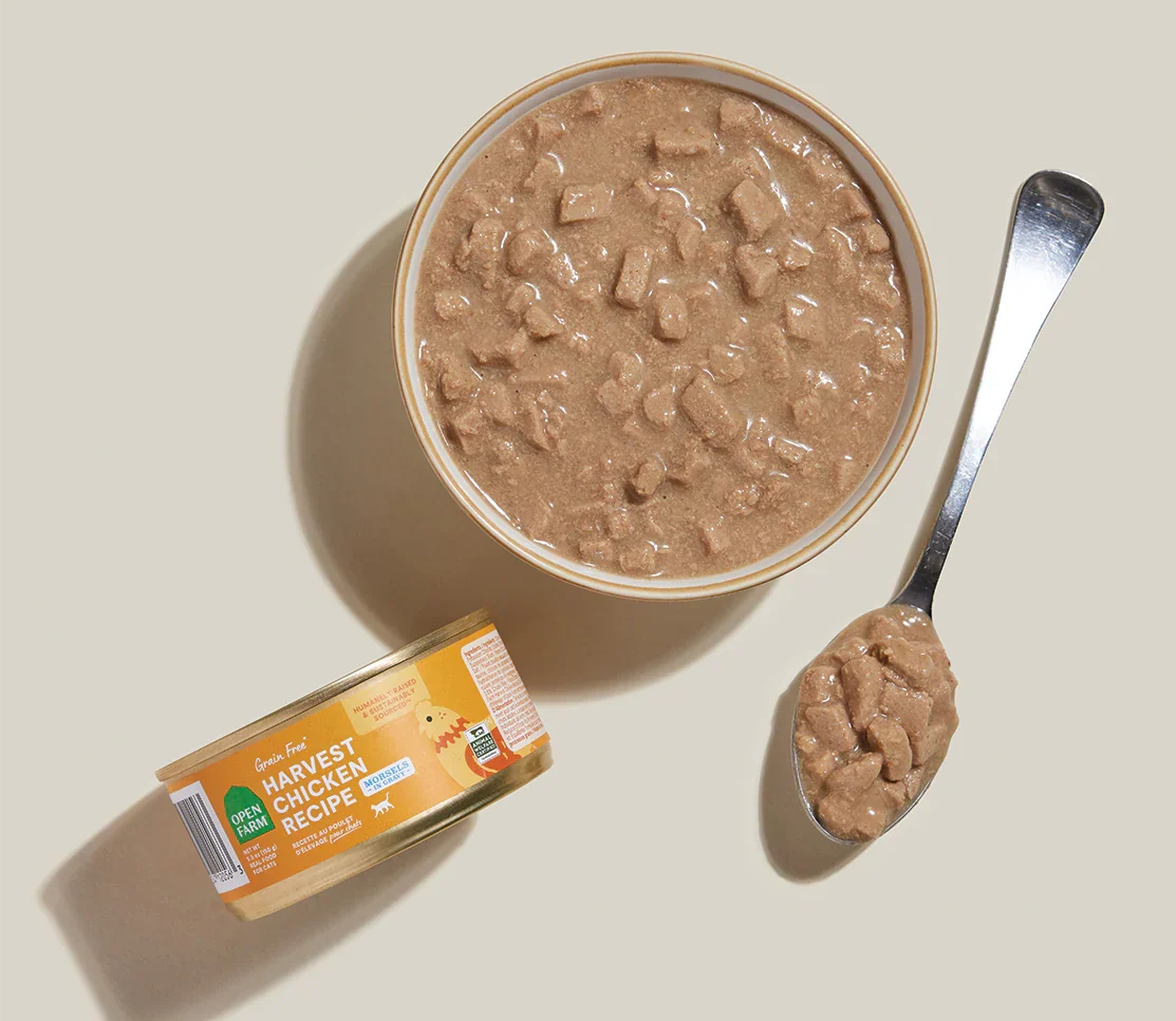 Harvest Chicken Morsels in Gravy for Cats