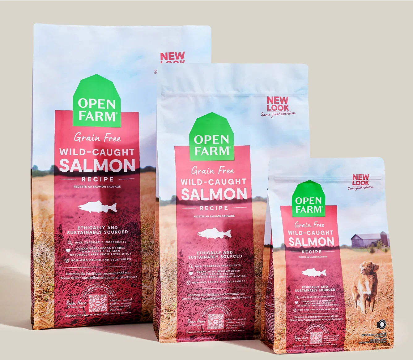 Wild-Caught Salmon Grain-Free Dog Kibble