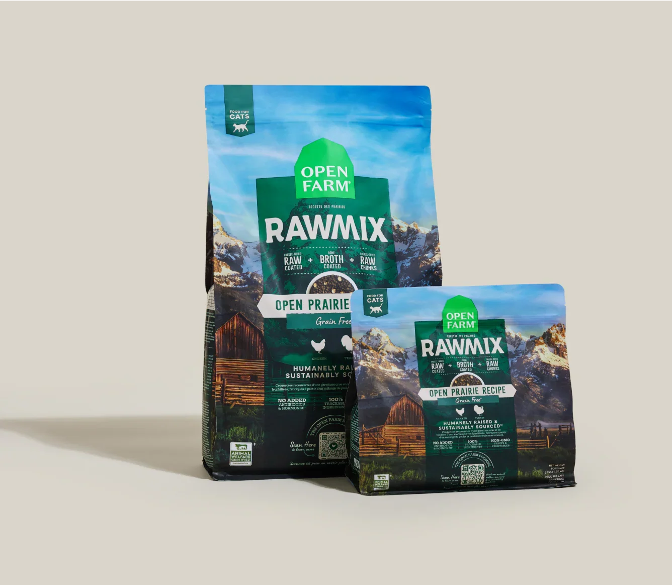 RawMix Open Prairie Grain-Free Cat Kibble