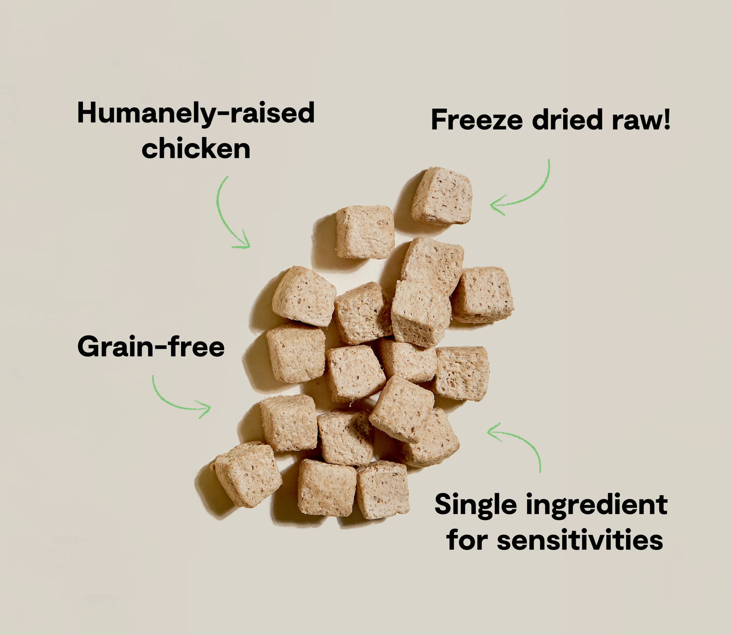 Freeze Dried Raw Chicken Treat