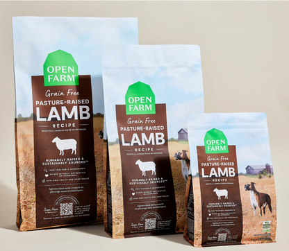 Pasture-Raised Lamb Grain-Free Dog Kibble