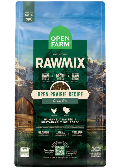 RawMix Open Prairie Grain-Free Cat Kibble
