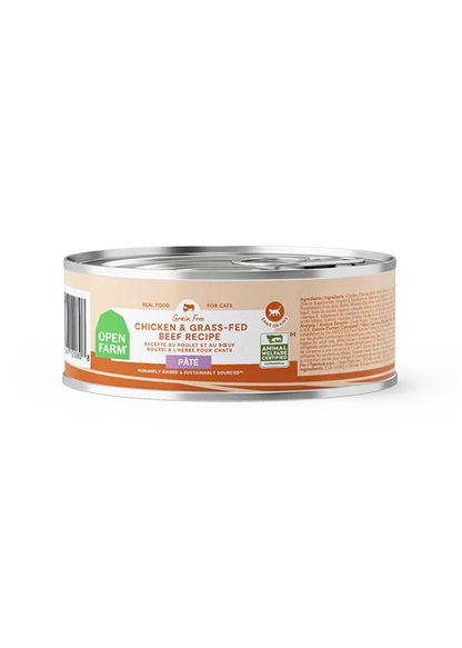 Chicken & Grass-Fed Beef Pâté for Cats
