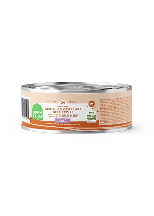 Chicken & Grass-Fed Beef Pâté for Cats