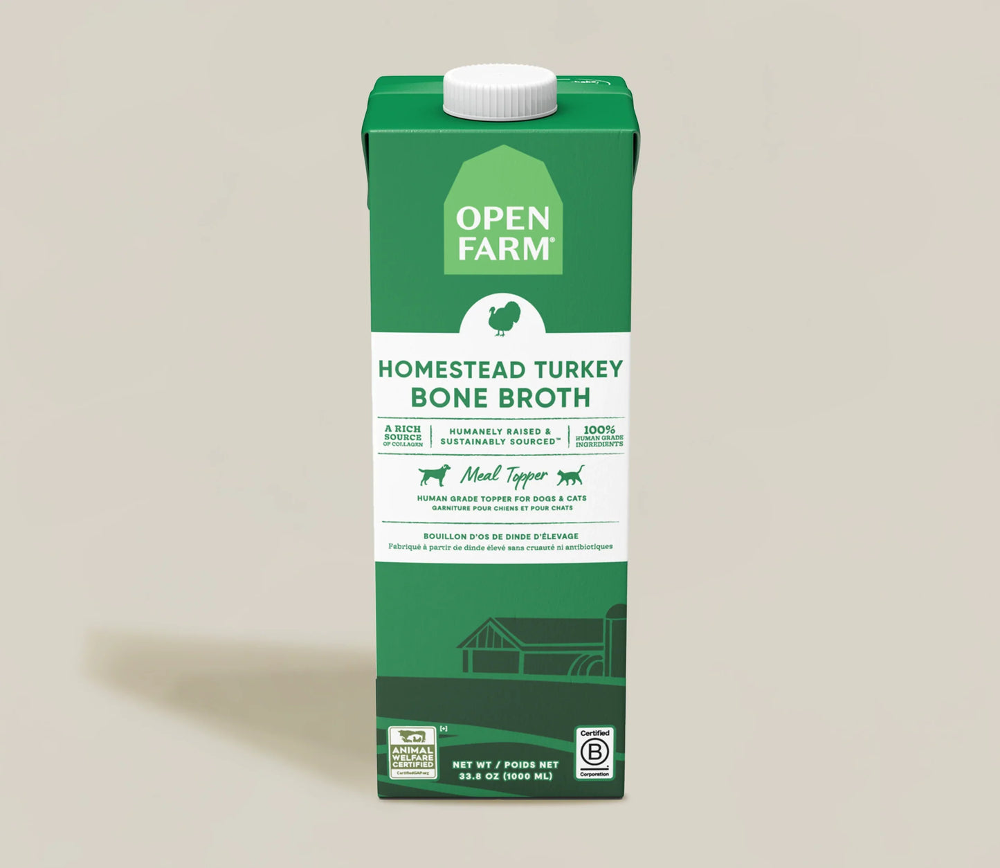 Homestead Turkey Bone Broth for Dogs