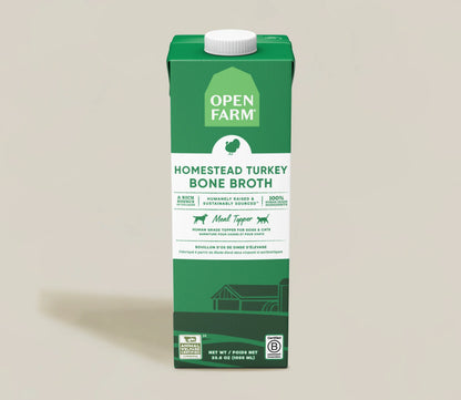 Homestead Turkey Bone Broth for Cats