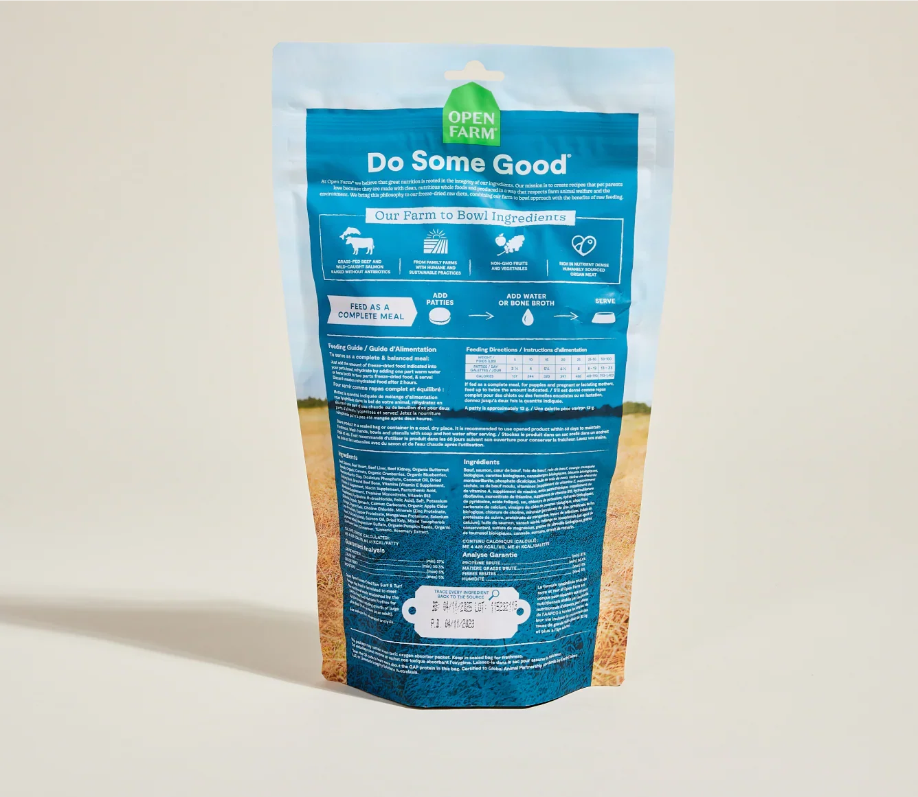Surf & Turf Freeze Dried Raw Patties for Dogs
