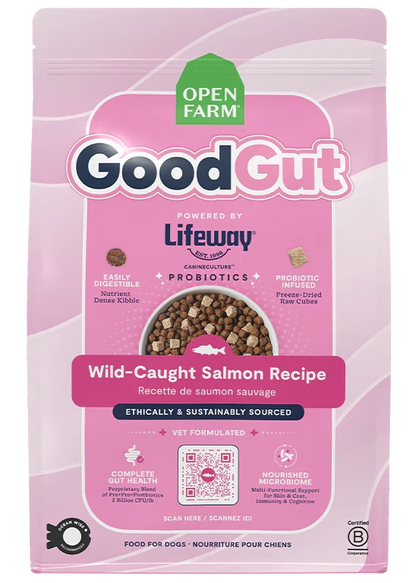 GoodGut Wild-Caught Salmon Dog Kibble