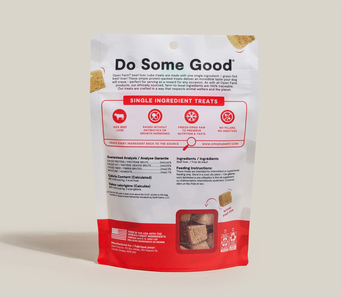 Freeze Dried Raw Beef Liver Treat