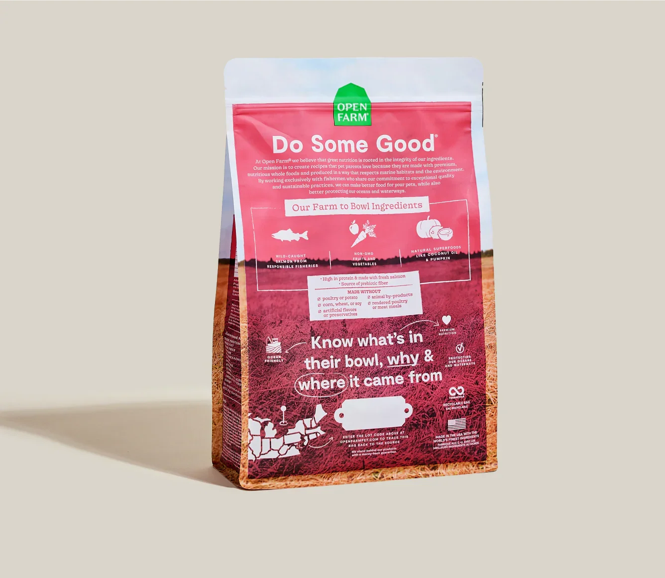 Wild-Caught Salmon Grain-Free Dog Kibble