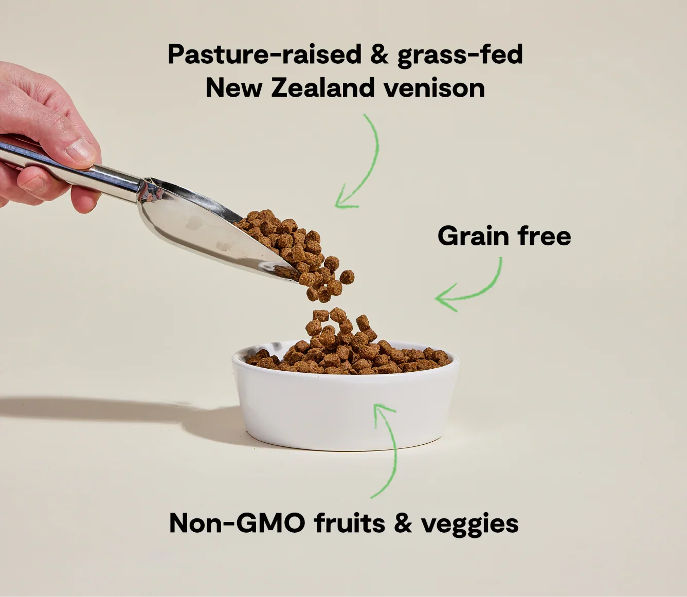 New Zealand Venison Grain-Free Dog Kibble