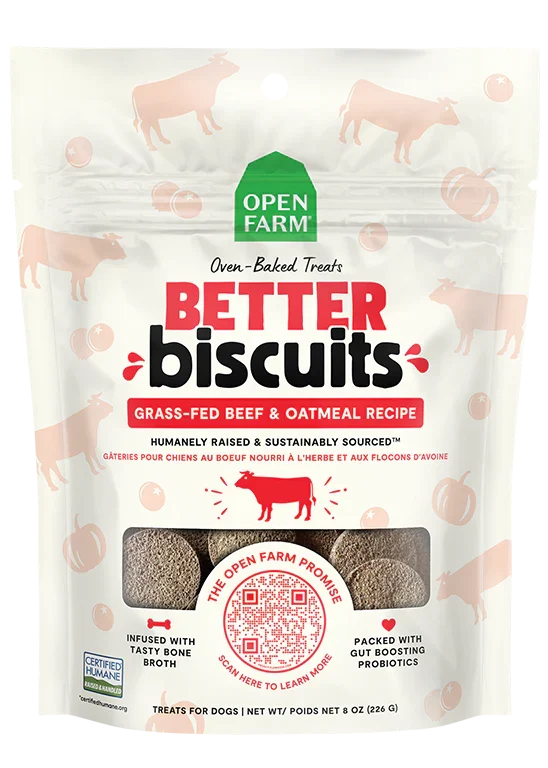 Better Biscuits Grass-Fed Beef & Oatmeal Treats