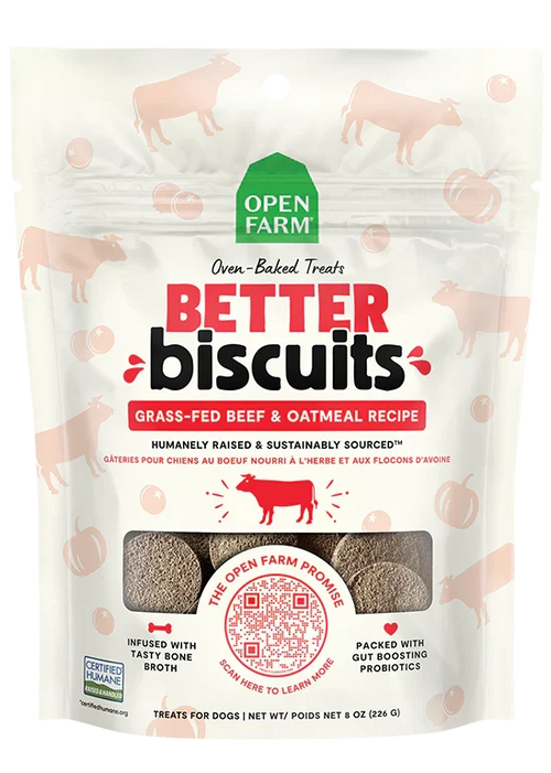 Better Biscuits Grass-Fed Beef & Oatmeal Treats