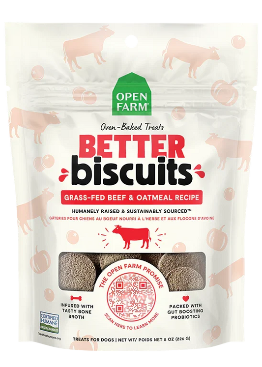 Better Biscuits Grass-Fed Beef & Oatmeal Treats