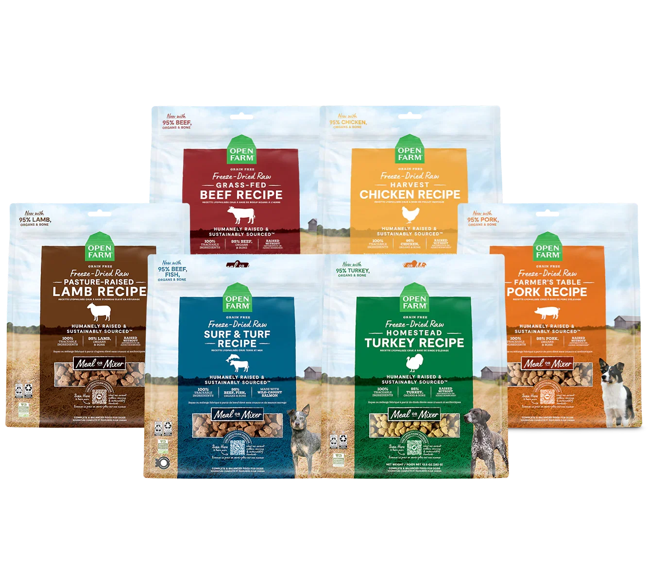 Freeze Dried Raw Variety Pack
