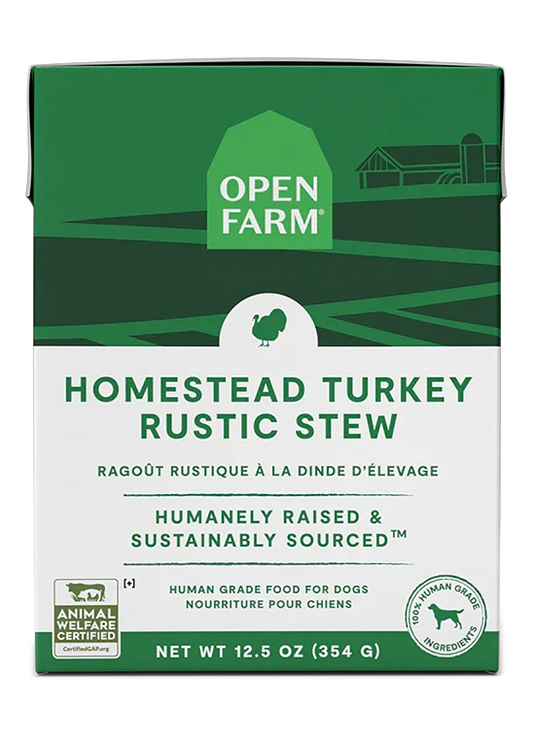 Homestead Turkey Rustic Stew Wet Dog Food