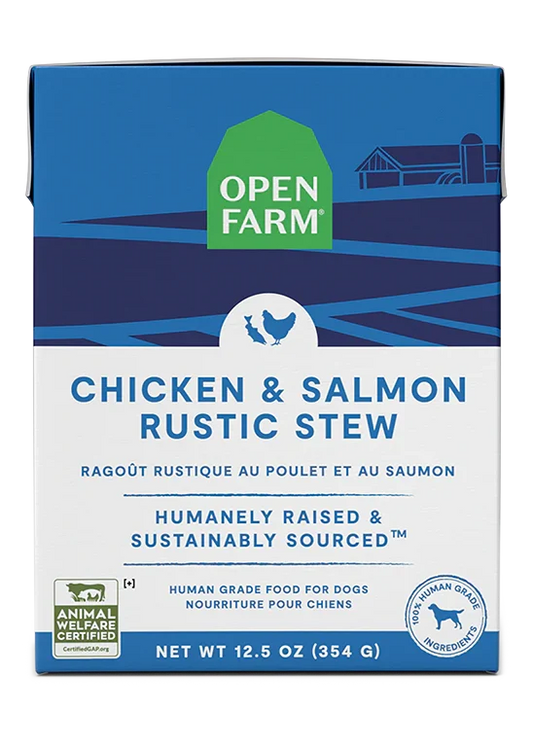 Chicken & Salmon Rustic Stew Wet Dog Food
