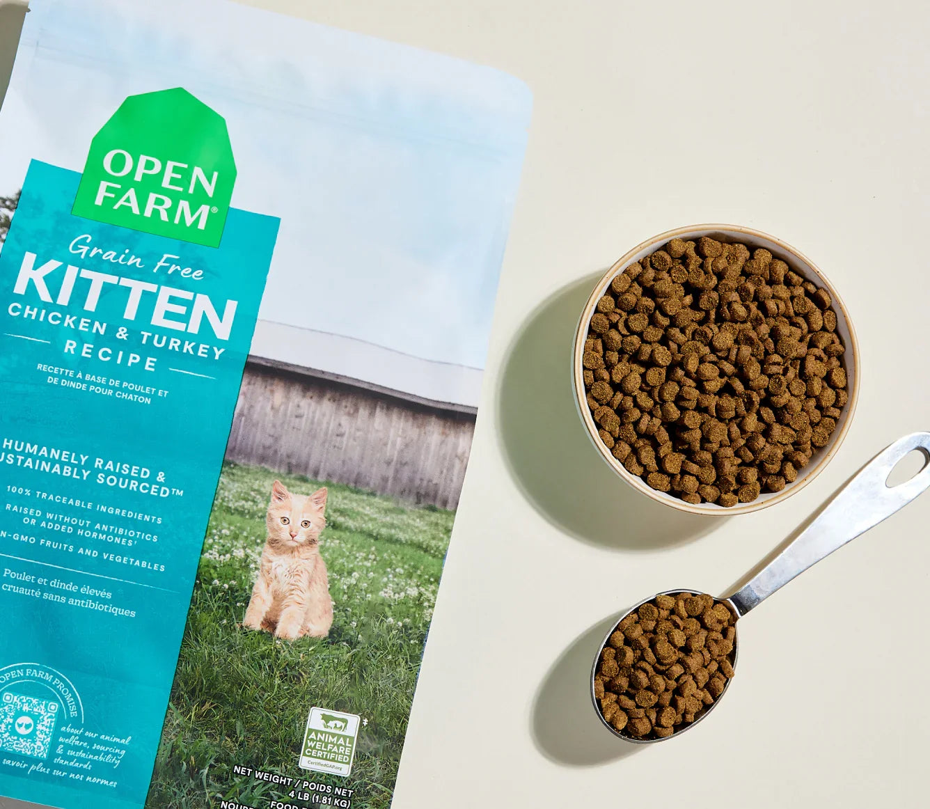 Chicken & Turkey Grain-Free Kitten Kibble