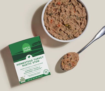 Homestead Turkey Rustic Stew Wet Dog Food