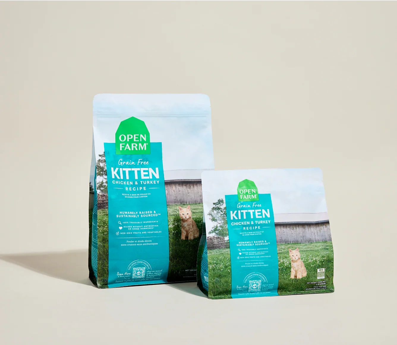 Chicken & Turkey Grain-Free Kitten Kibble