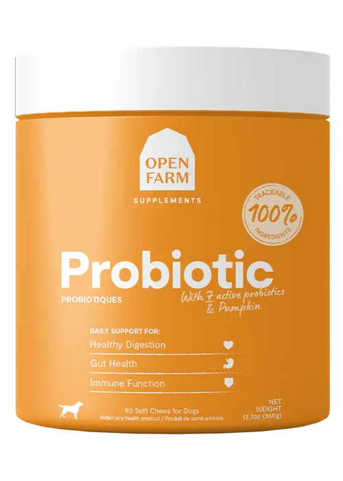 Probiotic Food Supplement Chews for Dogs