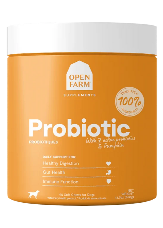 Probiotic Food Supplement Chews for Dogs