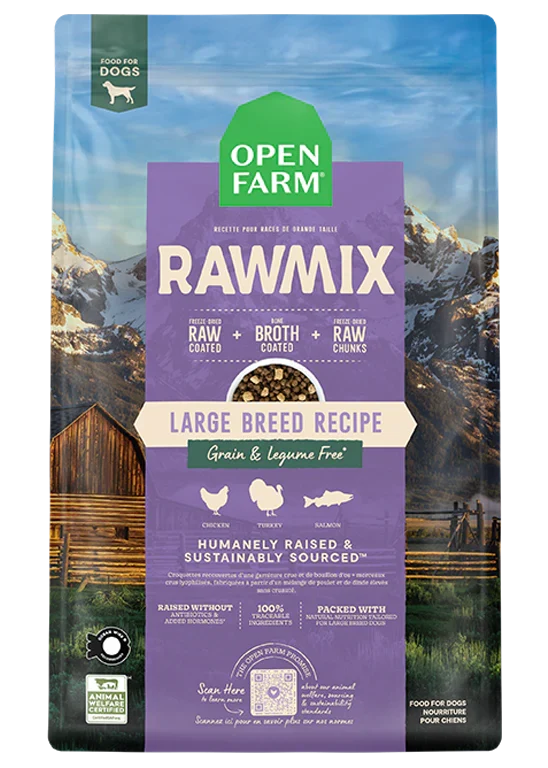 RawMix Large Breed Grain-Free Dog Kibble